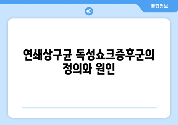 연쇄상구균 독성쇼크증후군 (STSS) 이해하기| 증상과 예방 방법 | 일본 감염병, 건강 정보, 의학 가이드
