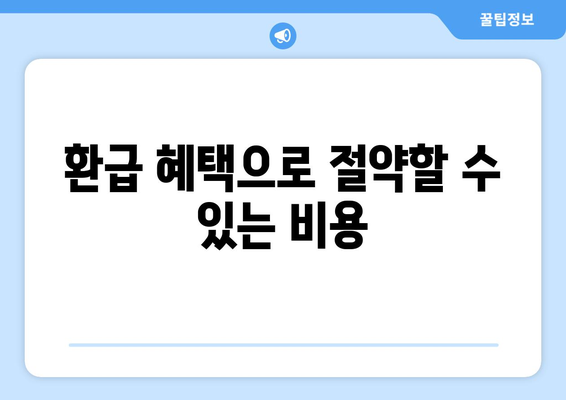 고효율 가전제품 구매 환급 방법 총정리 | 팁, 절차, 혜택 이해하기"