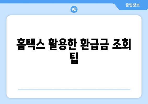 미환급금 찾기 가이드| 위택스 및 홈택스에서 손쉽게 찾는 방법 | 정부24, 재정 지원, 환급금 조회