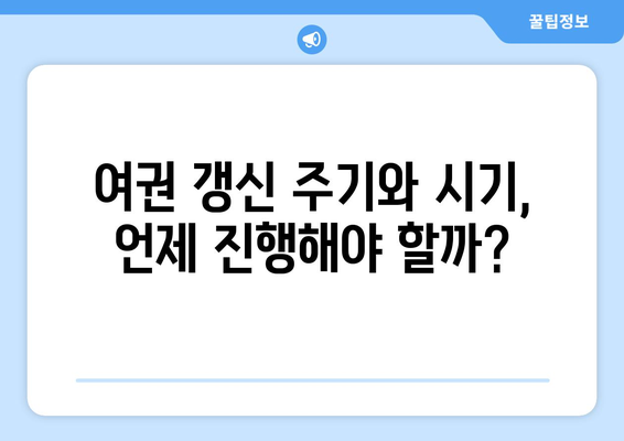 여권 재발급 가이드| 갱신 준비물, 온라인 신청 방법 및 비용 총정리 | 여권, 재발급, 신청 방법, 비용